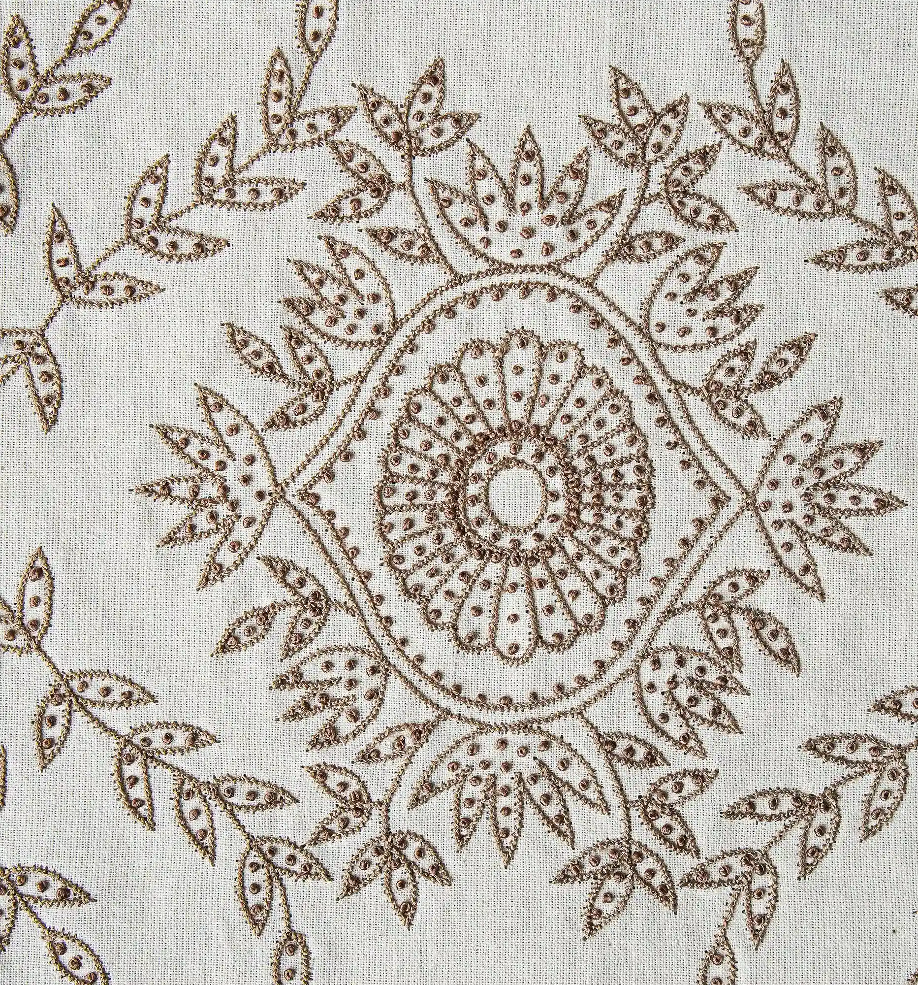ROWALLAN CLOTH — IVORY/MOCHA